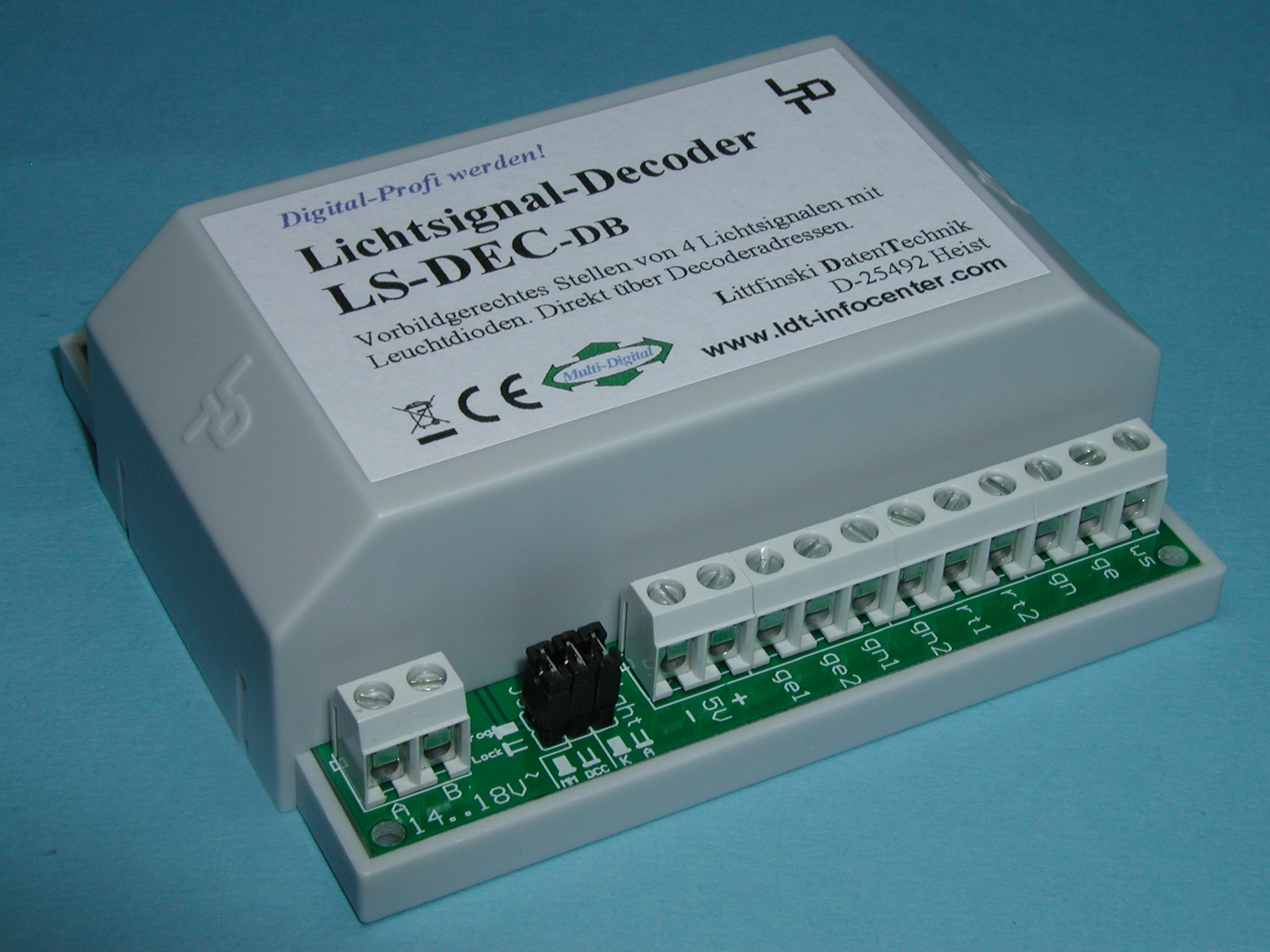 Littfinski LDT 512013-4fach Lichtsignal-Decoder LS-DEC-DB-G   Neuware 
